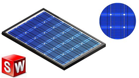 Image result for Solar Panel Array SolidWorks Model