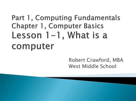 Image result for Computer Basics Lesson 1
