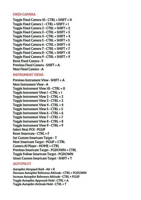 Image result for Microsoft Flight Simulator X Controls Keyboard