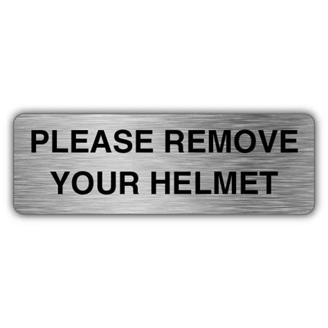 Image result for Remove Helmet Sign