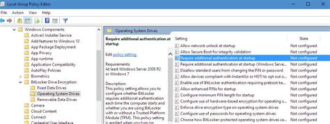 BitLocker Authentication Modes に対する画像結果