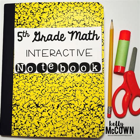 Image result for 5th Grade Math Notebook