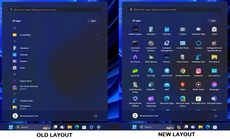 Image result for Windows 11 Start Menu 2 Icon Layout