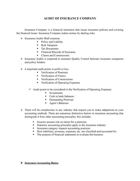 Image result for Insurance Audit