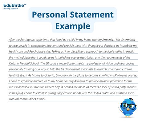 Image result for Really Good Personal Statement Examples