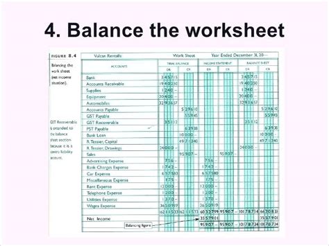 Image result for 8 Column Worksheet Accounting Example