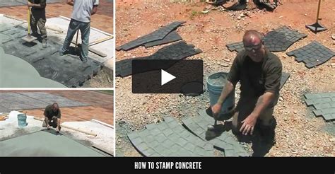 Afbeeldingsresultaten voor Types of Concrete Stamps