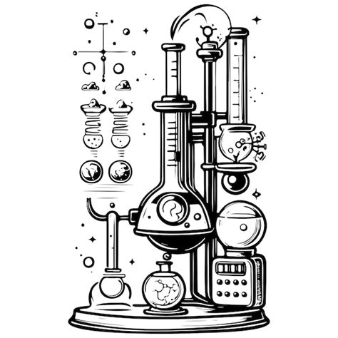 Toradh íomhá ar Single Line Drawing of Science Life Cycle