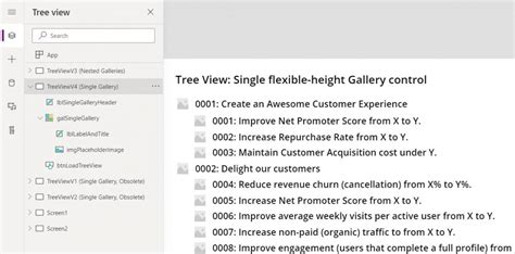 Image result for TreeView Power Apps