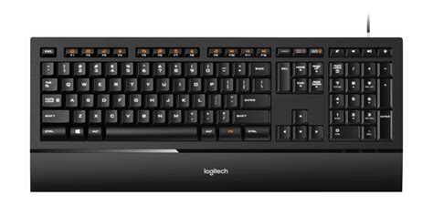 Logitech K740 Illuminated Keyboard with Built-in Palm Rest