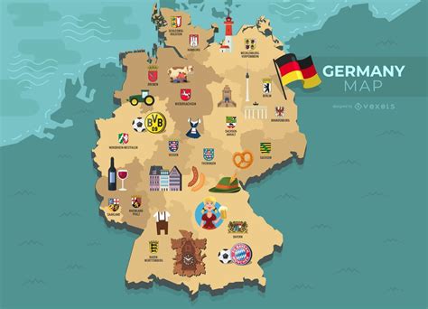 Toradh íomhá ar Postcode Map Germany