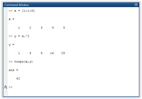 Image result for Integral MATLAB
