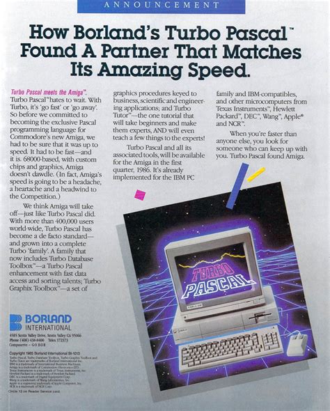 Image result for Turbo Pascal Background Color