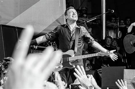Image result for Bruce Springsteen Black White Picture