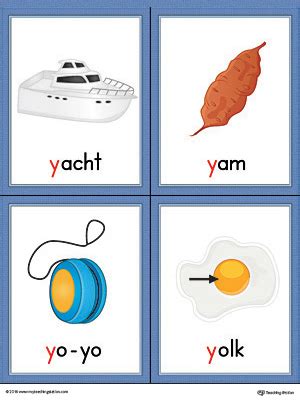 Image result for Y Words for Kids