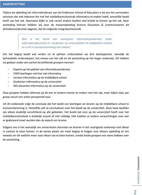 Toradh íomhá ar Informatica Middelbare