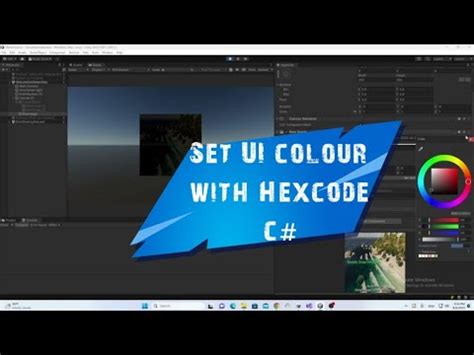 Image result for Unity UI Canvas Change Color