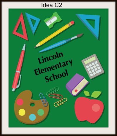 Full Color Cover Ideas - Cool School Folder