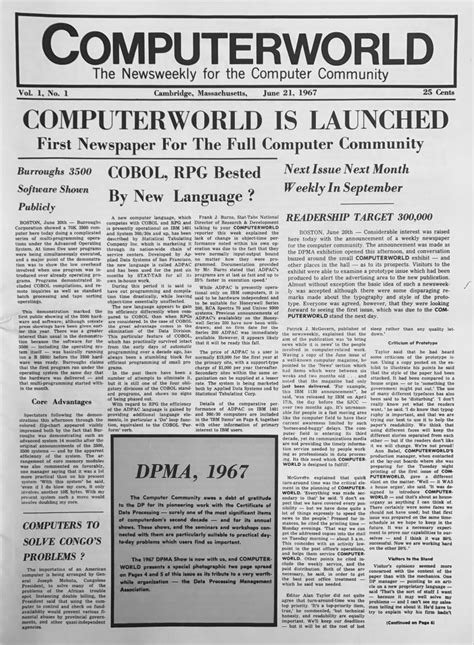 Image result for Computerworld Starting