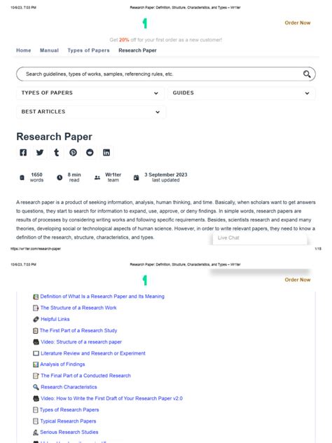 Definitional Research Paper に対する画像結果