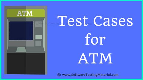 Image result for Test Case Template Excel of ATM Machine