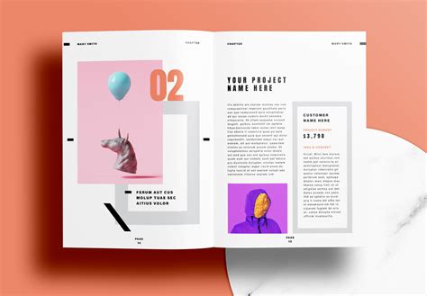 Toradh íomhá ar Portfolio Layout Template InDesign