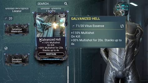 Warframe Galvanized Mods に対する画像結果