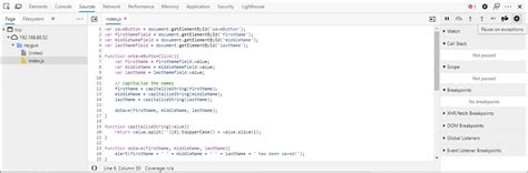 Image result for How to Put a Breakpoints in JavaScript Method Using Edge