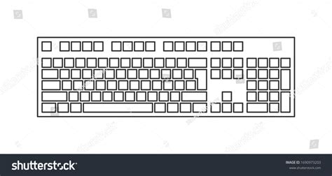 Image result for Computer Keyboard Outline