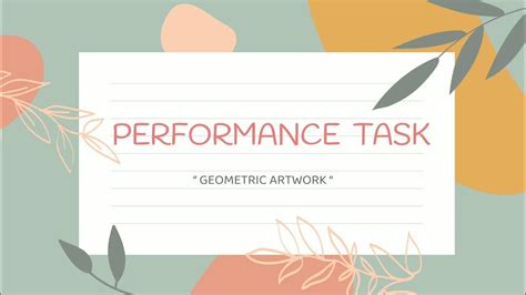 Image result for Performance Task Time Background Design