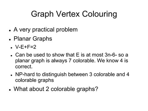 Toradh íomhá ar Perfect Graph Algorithms