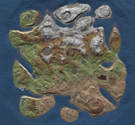 Rust Splitter Map に対する画像結果