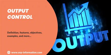 Image result for Processes Associated with Output Control