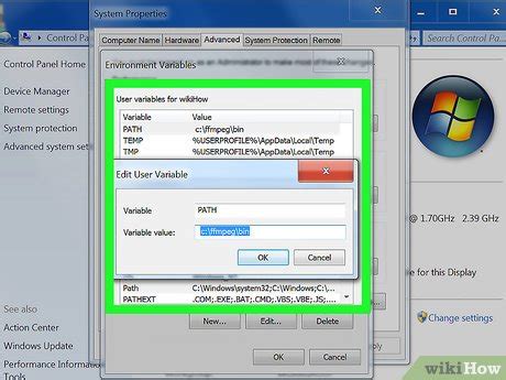 Toradh íomhá ar Ffmpeg Installer