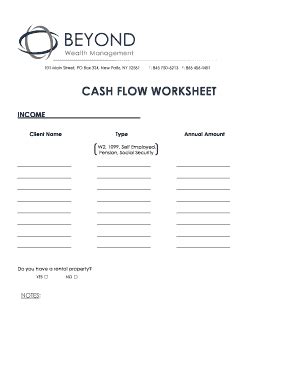 Image result for Cash Flow Worksheet Goodwill
