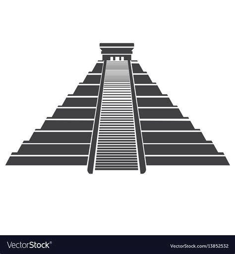 Image result for Aztec Pyramid Drawing