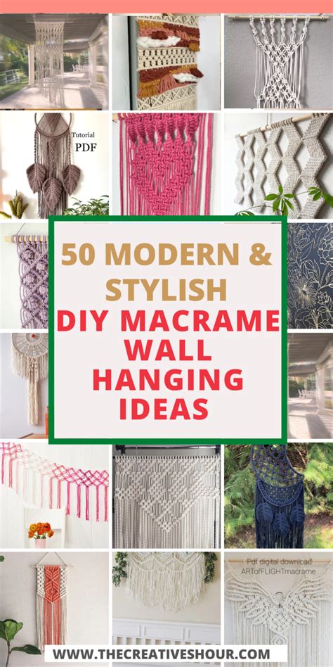 Image result for macrame wall hanging DIY patterns