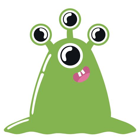 Toradh íomhá ar Alien Monster Clip Art