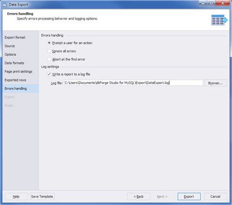 Image result for MySQL How to Export Data Ignition Designer