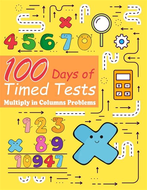 Image result for 100 Problem Multiplication Test Printable