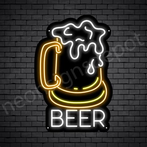 Vintage Full Beer - Neon Signs Depot