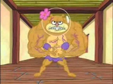 Afbeeldingsresultaten voor Sandy Cheeks Muscle Growth No Voice