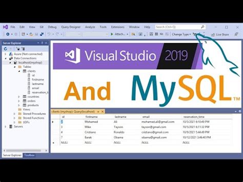 Image result for MySQL with Visual Studio .Net Connect