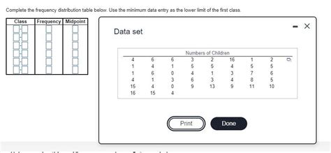 Image result for Complete Frequency Distribution