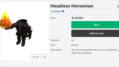 Image result for Headless Horseman Head Roblox ID
