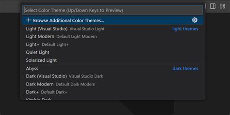 Image result for How to Changing Visual Studio Color Themes White Screen