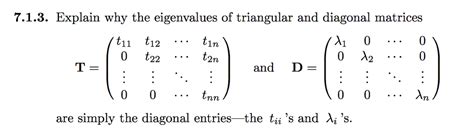 Image result for Eigenvalues of a Triangular Matrix