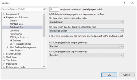 Image result for Visual Studio Show Build and Run Panel