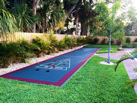 Image result for Shuffleboard Court On Concrete