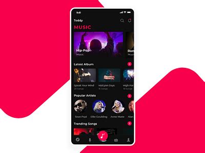 Image result for Simple Home Screen UI Design